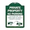 Signmission Private Parking Violators Will Be Towed Away at Vehicle Owners Expense, A-DES-GW-1824-23254 A-DES-GW-1824-23254 - alternate 1